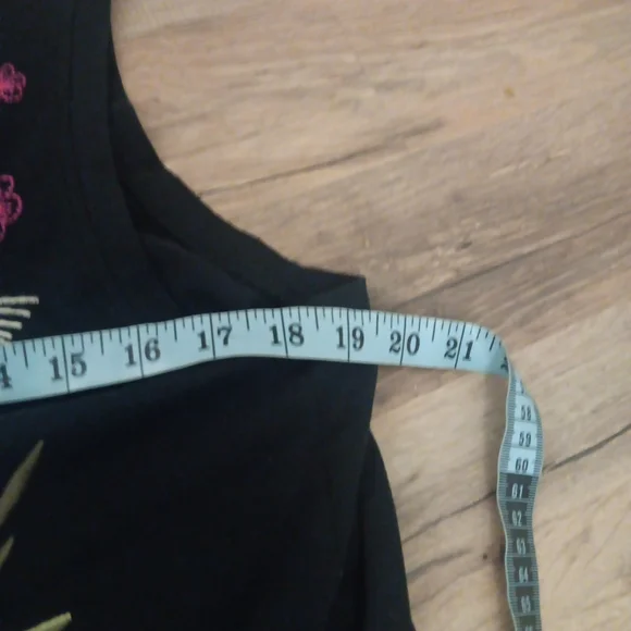 Johnny Was Vibrant Floral Embroidered Maxi Dress - Picture 7 of 8